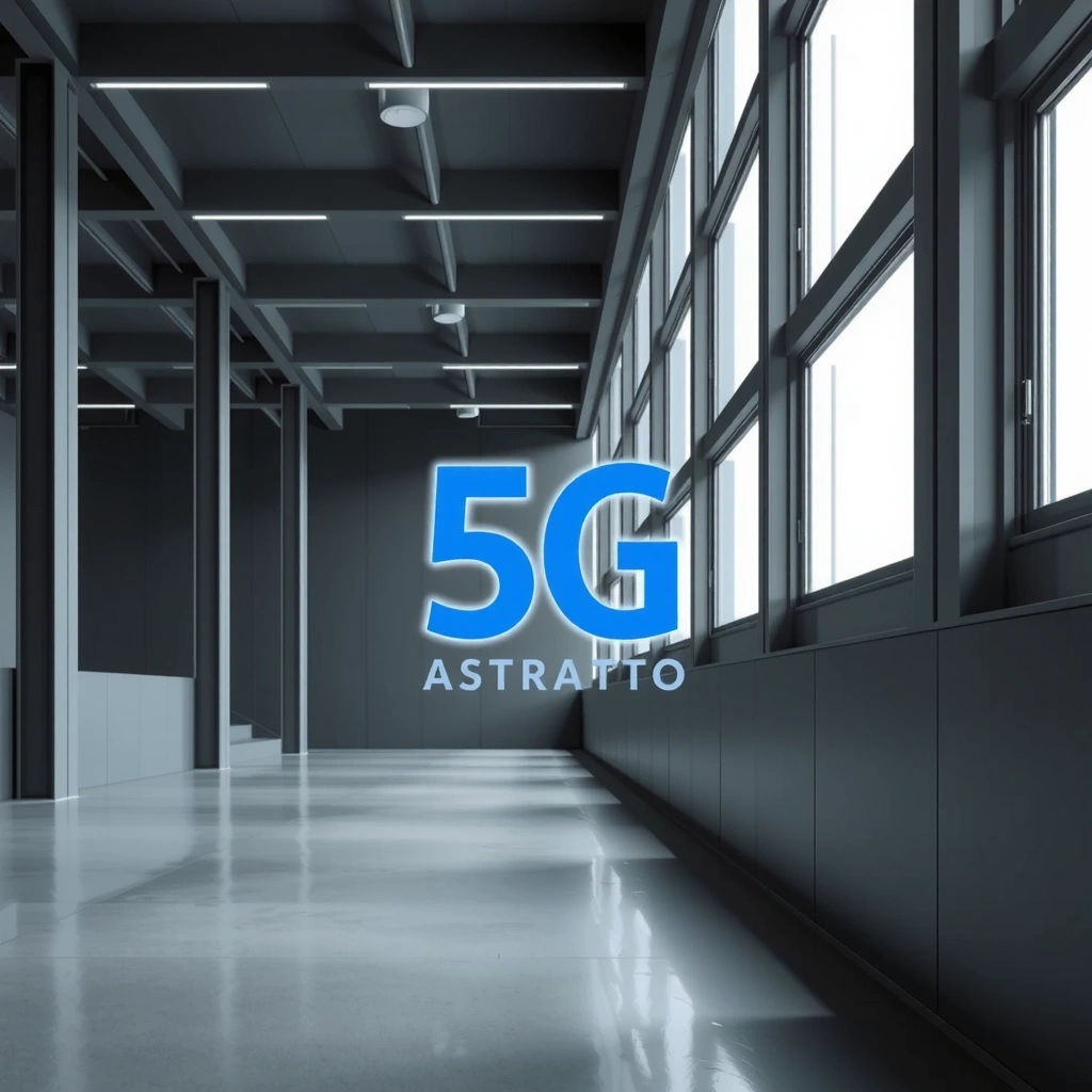 Sfondo 5G astratto